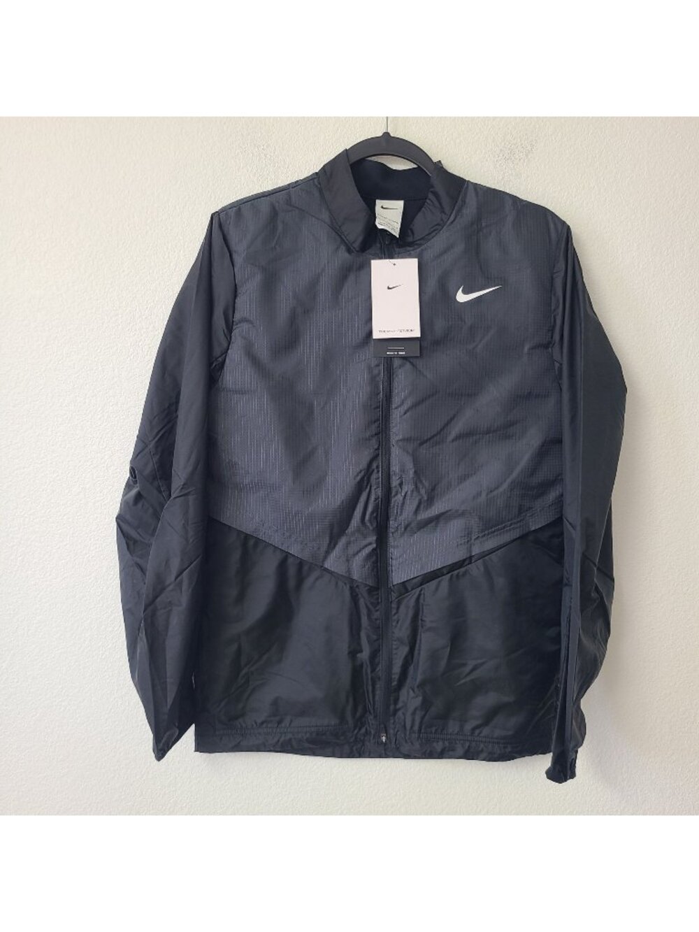 Nike Therma-Fit Repel Down Full-Zip Golf Jacket FQ0443-010 Size XS Black